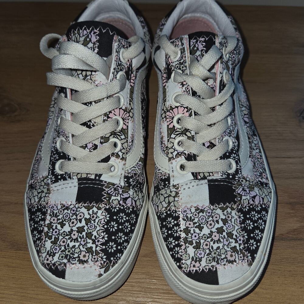 Vans Old Skool Patchwork Pattern Low Top Lace Up … - image 2